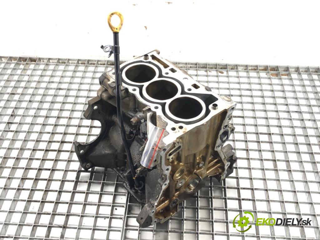 TOYOTA YARIS (_P9_) 2005 - 2014    1.0 VVT-i (KSP90_) 51 kW [69 KM] benzyna 2005 - 20  blok Motor 1KR-FE (Blok motora)