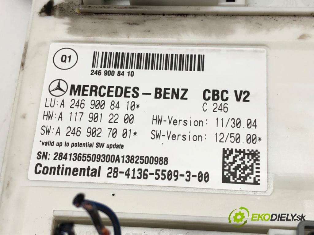 MERCEDES-BENZ KLASA B Sports Tourer (W246, W242) 2011 - 2018    B 180 CDI (246.200) 80 kW [109 KM] olej napędowy 2  Modul SAM A2469008410 (Ostatné)