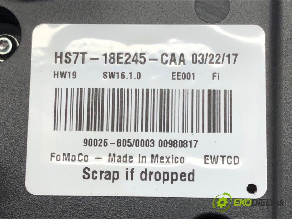 FORD MONDEO V liftback (CE) 2014 - 2022    1.5 EcoBoost 118 kW [160 KM] benzyna 2014 - 2022  Panel ovládania kúrenia HS7T-18E245-CAA (Prepínače, spínače, tlačidlá a ovládače kúrenia)