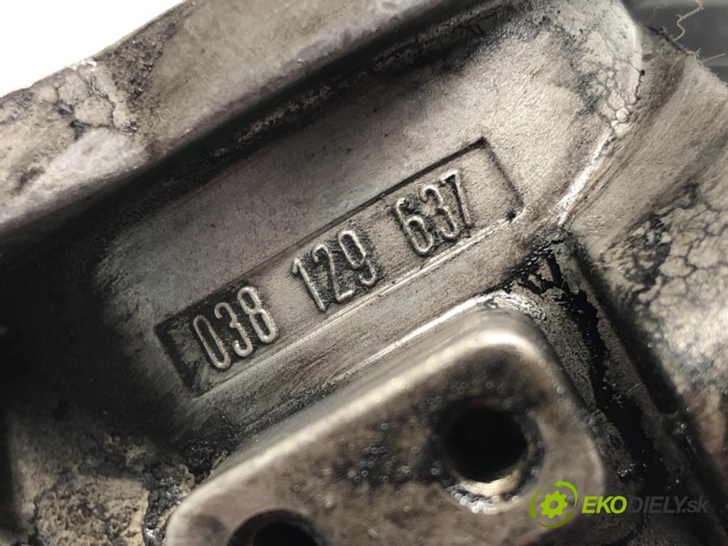VW GOLF IV (1J1) 1997 - 2008    1.9 TDI 85 kW [115 KM] olej napędowy 1998 - 2001  Škrtiaca klapka 038129637 (Škrtiace klapky)