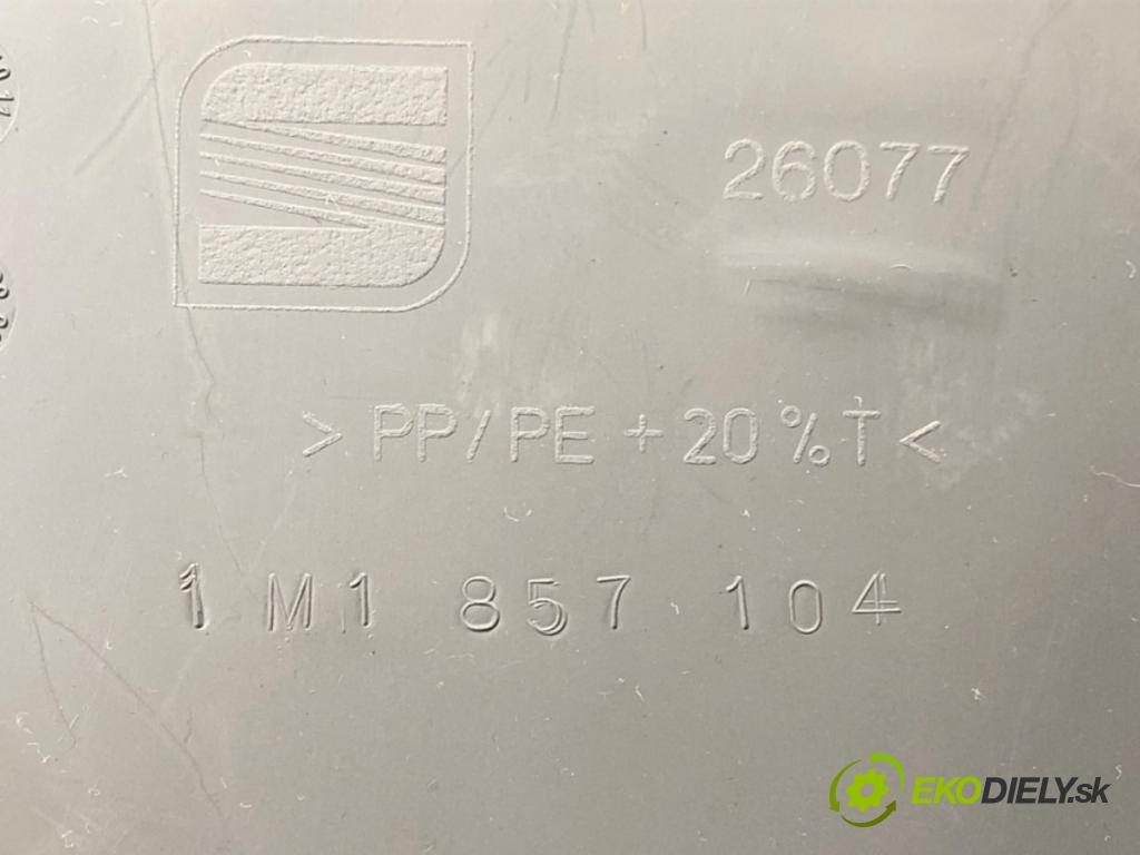 SEAT LEON (1M1) 1999 - 2006    1.9 TDI 66 kW [90 KM] olej napędowy 1999 - 2006  Priehradka, kastlík spolujazdca  (Priehradky, kastlíky)