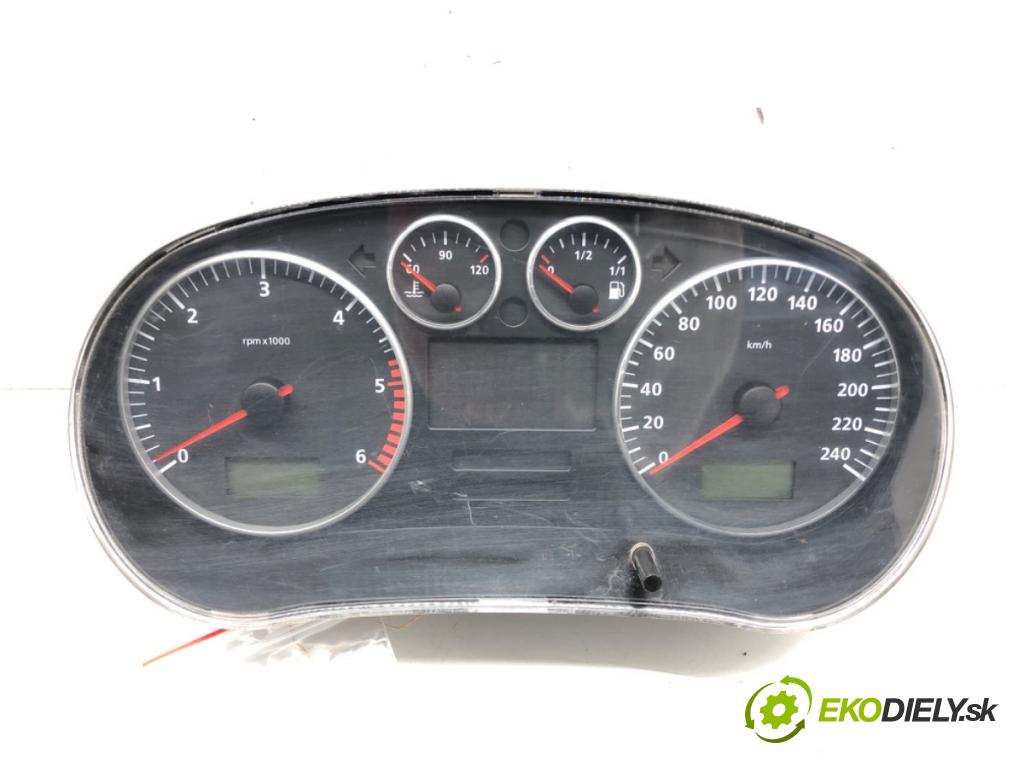 SEAT LEON (1M1) 1999 - 2006    1.9 TDI 81 kW [110 KM] olej napędowy 1999 - 2006  Prístrojovka 1M0920802D (Prístrojové dosky, displeje)