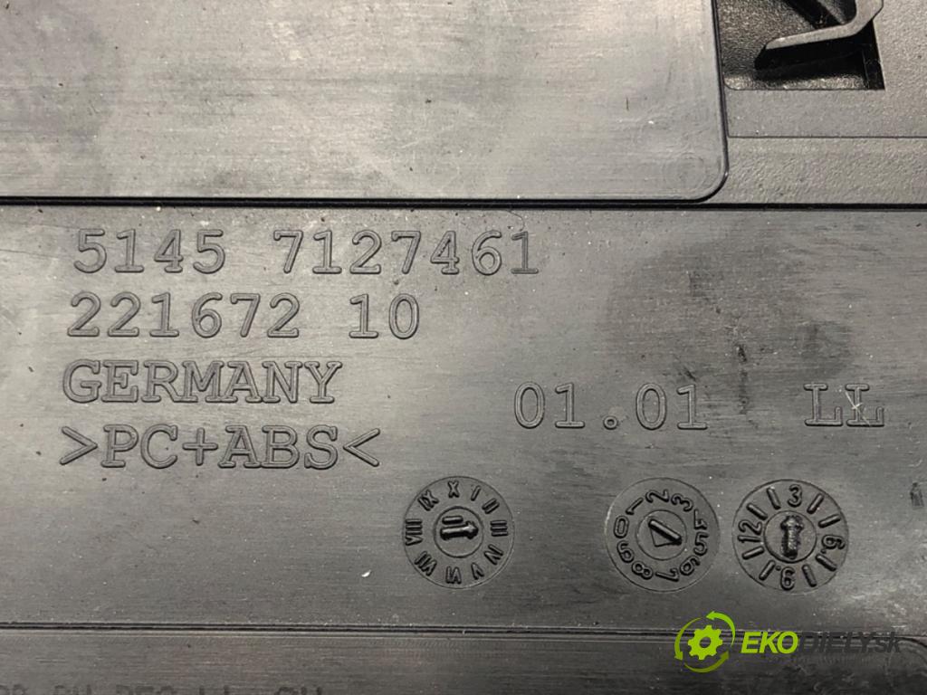 BMW 3 coupe (E92) 2005 - 2013    328 xi 172 kW [234 KM] benzyna 2006 - 2008  Držiak na nápoje 7127461 (Úchyty, držiaky na nápoje)