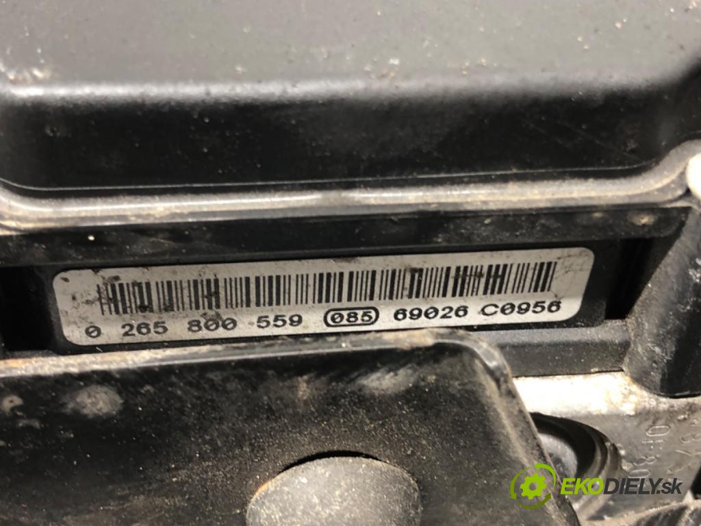 RENAULT CLIO III (BR0/1, CR0/1) 2005 - 2014    1.5 dCi (BR1C, CR1C) 76 kW [103 KM] olej napędowy   Pumpa ABS 0265800559 (Pumpy ABS)