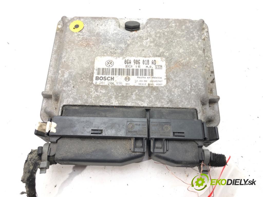 VW NEW BEETLE (9C1, 1C1) 1998 - 2010    2.0 85 kW [115 KM] benzyna 1998 - 2010  riadiaca jednotka Motor 06A906018AD (Riadiace jednotky)