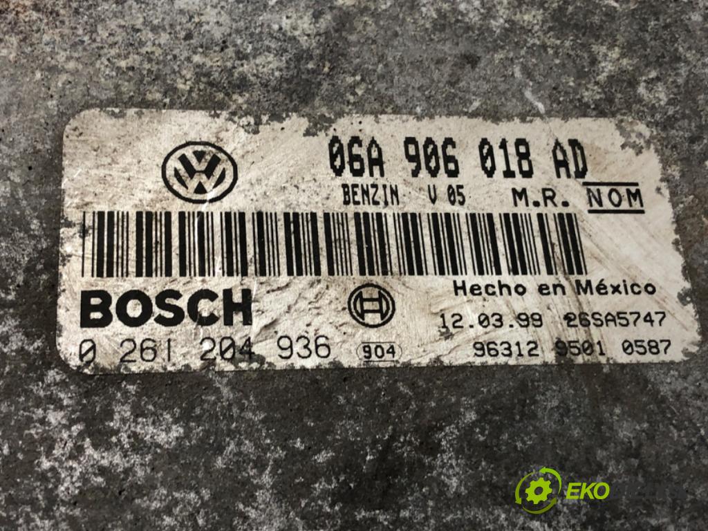 VW NEW BEETLE (9C1, 1C1) 1998 - 2010    2.0 85 kW [115 KM] benzyna 1998 - 2010  riadiaca jednotka Motor 06A906018AD (Riadiace jednotky)