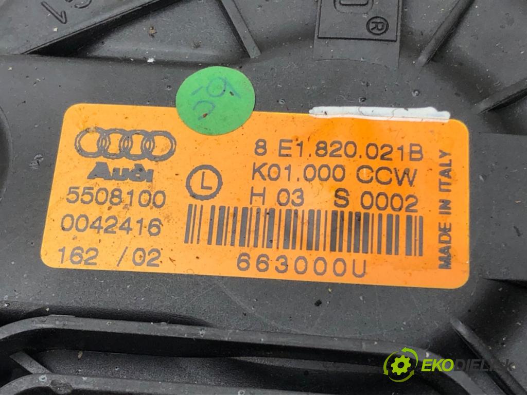 AUDI A4 B6 (8E2) 2000 - 2005    1.9 TDI 96 kW [130 KM] olej napędowy 2000 - 2004  ventilátor kúrenia 8E1820021B