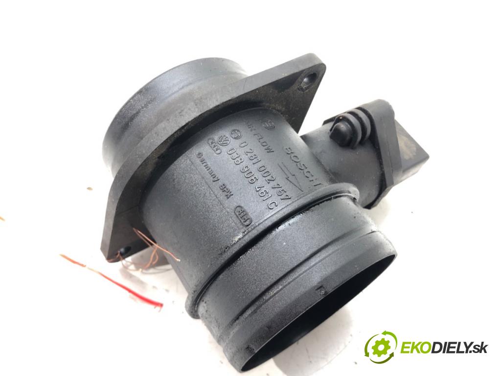 SEAT ALHAMBRA (7V8, 7V9) 1996 - 2010    1.9 TDI 66 kW [90 KM] olej napędowy 1996 - 2010  Váha vzduchu 0281002757 (Váhy vzduchu)