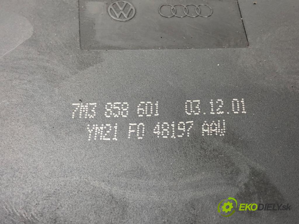 SEAT ALHAMBRA (7V8, 7V9) 1996 - 2010    1.9 TDI 66 kW [90 KM] olej napędowy 1996 - 2010  Držiak na nápoje 7M3858601 (Úchyty, držiaky na nápoje)