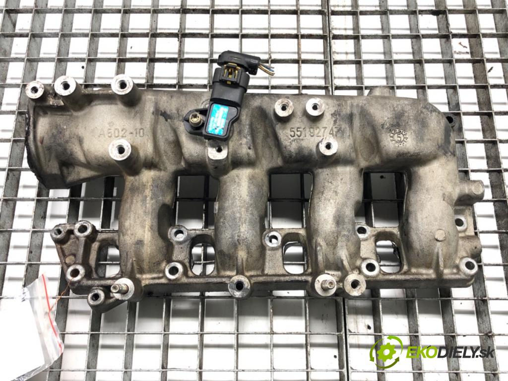 OPEL ZAFIRA B Nadwozie pełne/minivan (A05) 2005 - 2015    1.9 CDTI VAN (M75) 88 kW [120 KM] olej napędowy 20  Potrubie sacie, sanie 55192747 (Sacie potrubia)