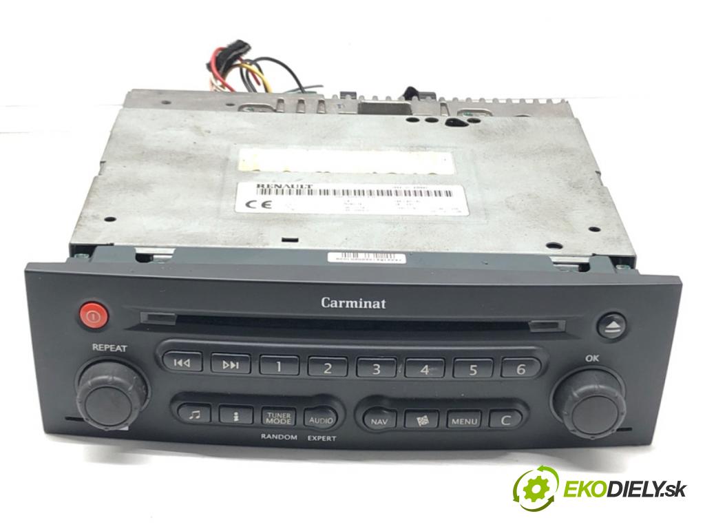 RENAULT SCÉNIC II (JM0/1_) 2003 - 2010    1.9 dCi (JM14) 96 kW [131 KM] olej napędowy 2005 -  RADIO 8200484424T (Audio zariadenia)