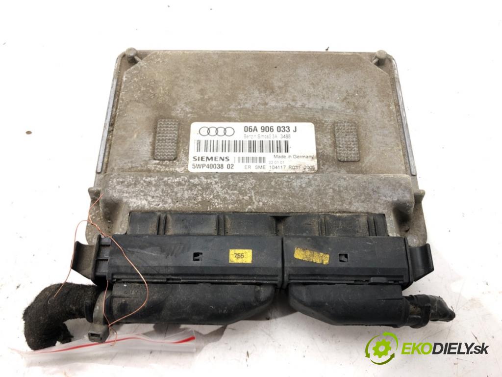 AUDI A3 (8L1) 1996 - 2006    1.6 75 kW [102 KM] benzyna 2000 - 2003  riadiaca jednotka Motor 06A906033J (Riadiace jednotky)