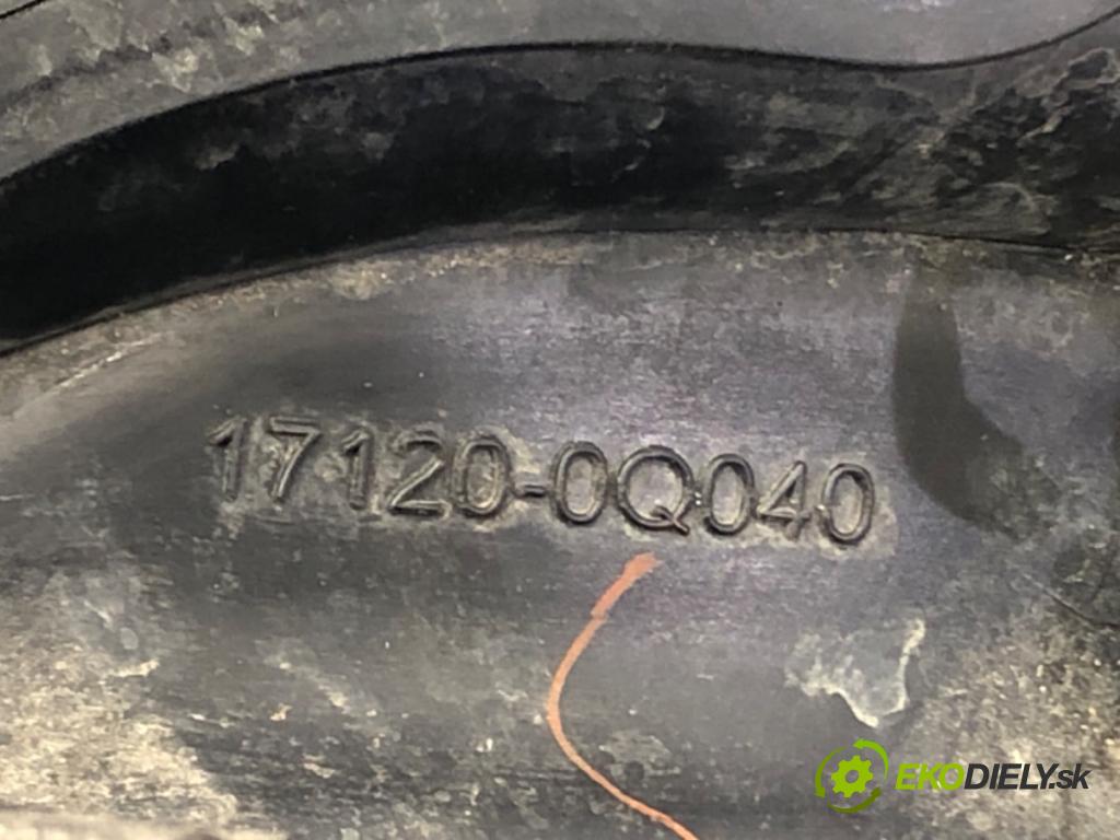 TOYOTA AYGO (_B4_) 2014 - 2022    1.0 (KGB40) 51 kW [69 KM] benzyna 2014 - 2022  Potrubie sacie, sanie 17120-0Q040 (Sacie potrubia)