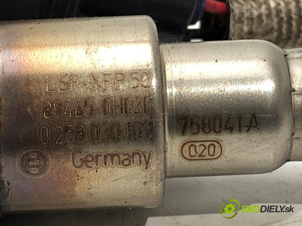 TOYOTA AYGO (_B4_) 2014 - 2022    1.0 (KGB40) 51 kW [69 KM] benzyna 2014 - 2022  sonda lambda 89465-0H030 (Lambda sondy)