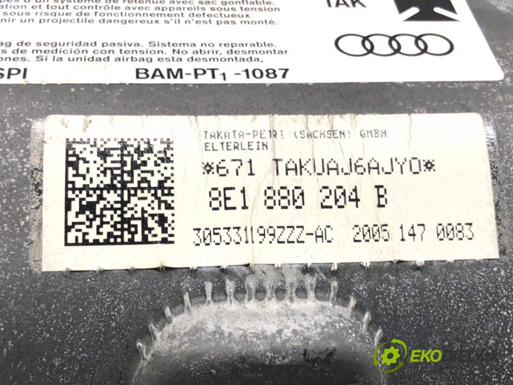 AUDI A4 B7 Avant (8ED) 2004 - 2008    2.0 TDI 103 kW [140 KM] olej napędowy 2004 - 2008  AirBag spolujazdca 8E1880204B (Airbagy)