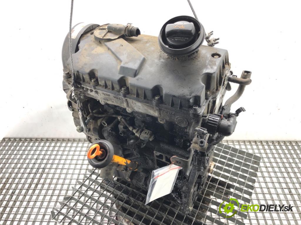 VW GOLF V (1K1) 2003 - 2010    1.9 TDI 77 kW [105 KM] olej napędowy 2003 - 2008  Motor BKC (Motory (kompletné))