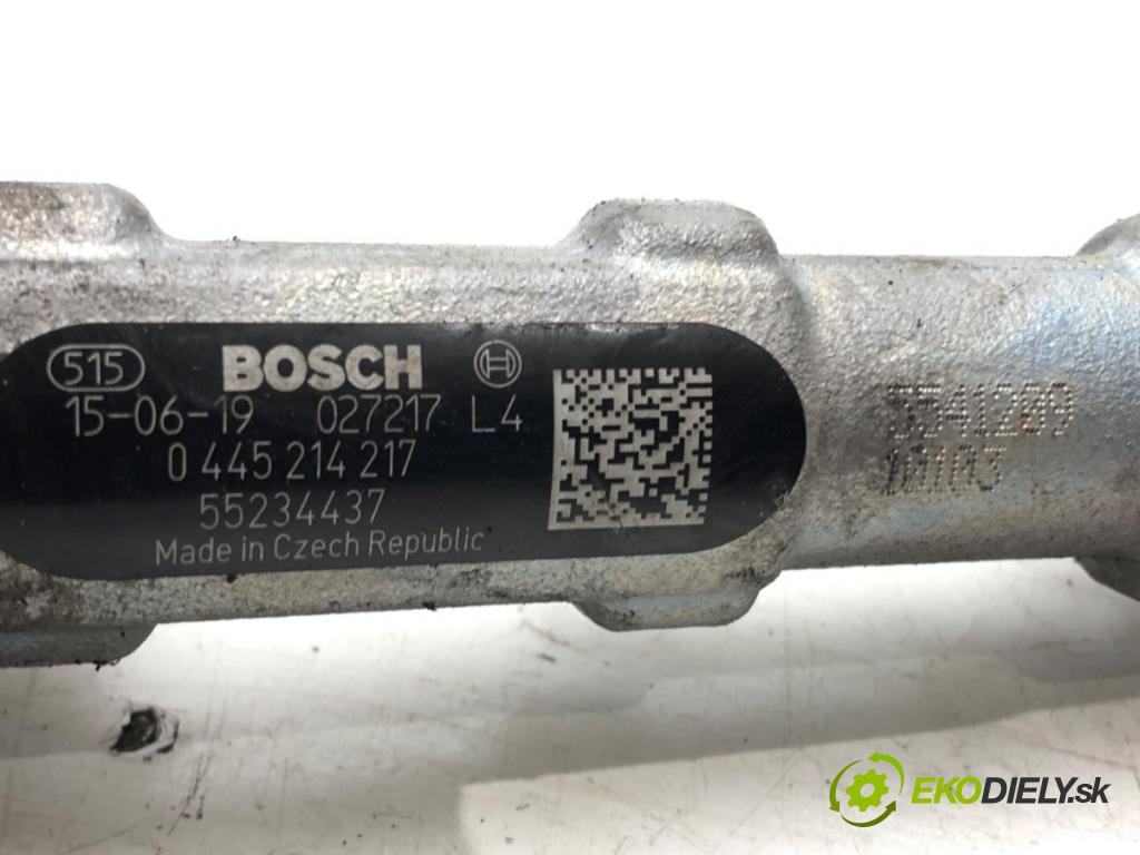 SUZUKI SWIFT IV (FZ, NZ) 2010 - 2022    1.3 DDiS (AZG 413D) 55 kW [75 KM] olej napędowy 20  Lišta vstrekovacia 55234437 0281006164 (Vstrekovacie lišty)