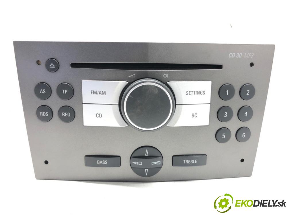 OPEL ZAFIRA B Nadwozie pełne/minivan (A05) 2005 - 2015    1.9 CDTI VAN (M75) 110 kW [150 KM] olej napędowy 2  RADIO 13154304 (Audio zariadenia)