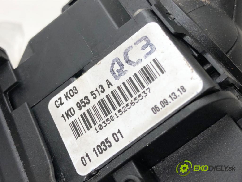 SEAT ALTEA (5P1) 2004 - 2022    1.9 TDI 77 kW [105 KM] olej napędowy 2004 - 2022  Prepínač kombinovaný 1K0953513A (Prepínače, spínače, tlačidlá a ovládače kúrenia)