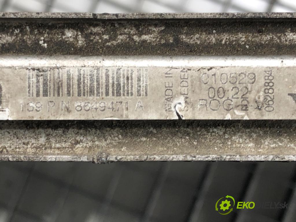 VOLVO V70 II (285) 1999 - 2008    2.4 T AWD 147 kW [200 KM] benzyna 2001 - 2002  intercooler 8649471 (Chladiče nasávaného vzduchu (intercoolery))