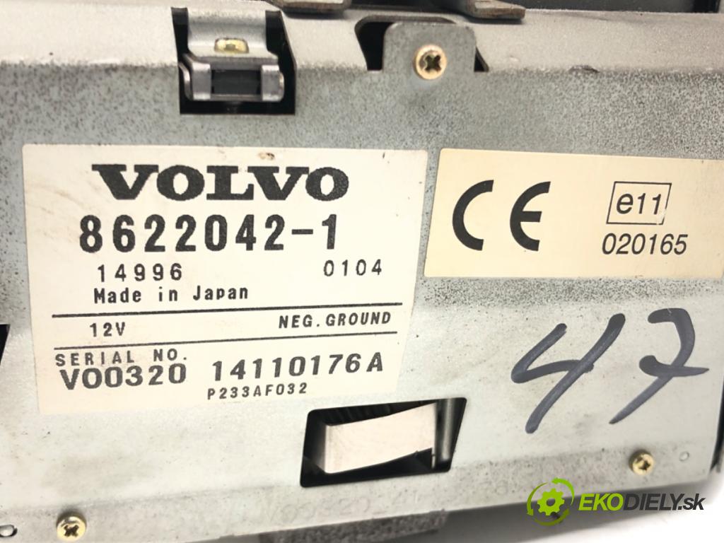 VOLVO V70 II (285) 1999 - 2008    2.4 T AWD 147 kW [200 KM] benzyna 2001 - 2002  Dislpej navigácie 8622042-1 (Prístrojové dosky, displeje)