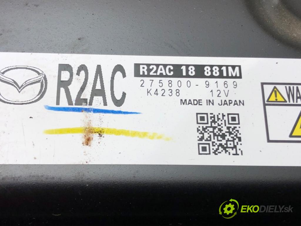 MAZDA 6 Kombi (GH) 2007 - 2013    2.2 MZR-CD (GH10) 136 kW [185 KM] olej napędowy 20  riadiaca jednotka Motor R2AC18881M (Riadiace jednotky)