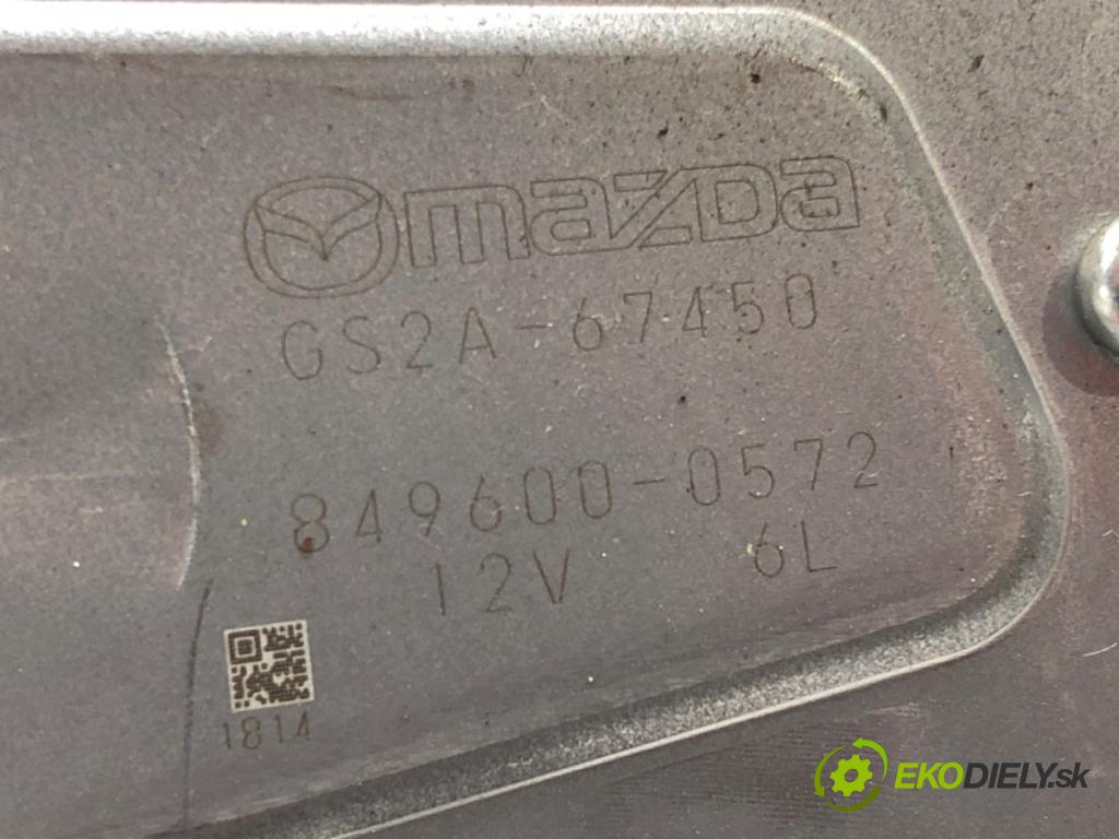 MAZDA 6 Kombi (GH) 2007 - 2013    2.2 MZR-CD (GH10) 136 kW [185 KM] olej napędowy 20  Motor stieračov zad 849600-0572