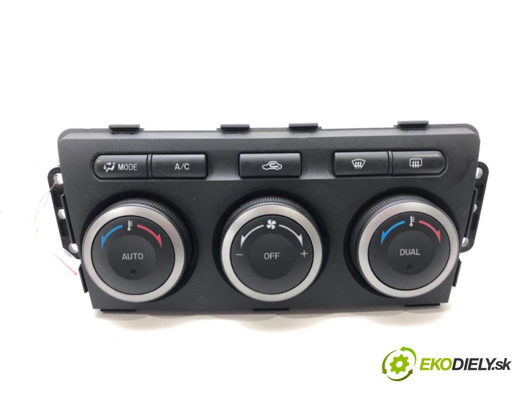 MAZDA 6 Kombi (GH) 2007 - 2013    2.2 MZR-CD (GH10) 136 kW [185 KM] olej napędowy 20  Panel ovládania kúrenia GDB461190 (Prepínače, spínače, tlačidlá a ovládače kúrenia)