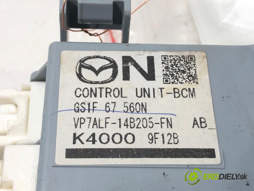 MAZDA 6 Kombi (GH) 2007 - 2013    2.2 MZR-CD (GH10) 136 kW [185 KM] olej napędowy 20  Modul komfortu GS1F67560N (Moduly komfortu)