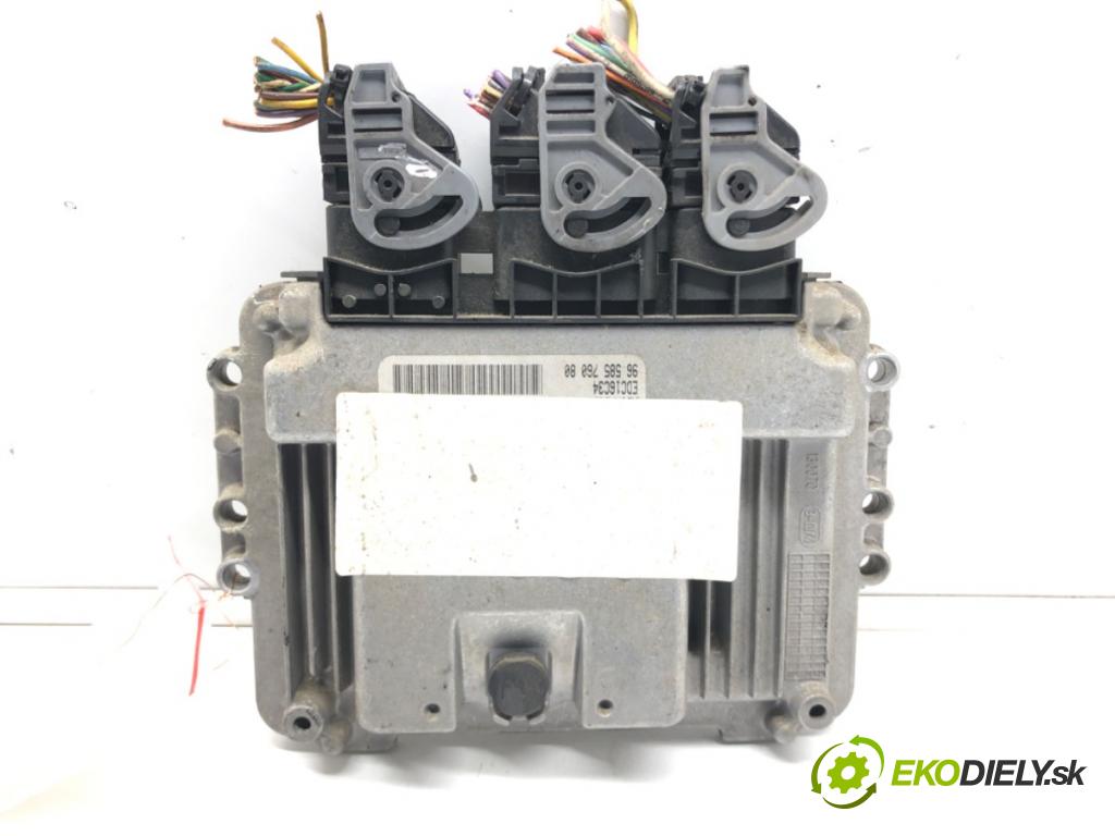 CITROEN C4 coupe (LA_) 2004 - 2013    1.6 HDi 80 kW [109 KM] olej napędowy 2004 - 2011  riadiaca jednotka Motor 9658576080 (Riadiace jednotky)