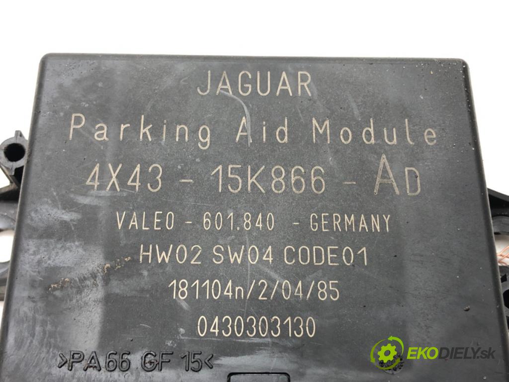 JAGUAR X-TYPE I (X400) 2001 - 2009    3.0 V6 Napęd na wszystkie koła 169 kW [230 KM] ben  modul PDC 4X43-15K866-AD (Ostatní)