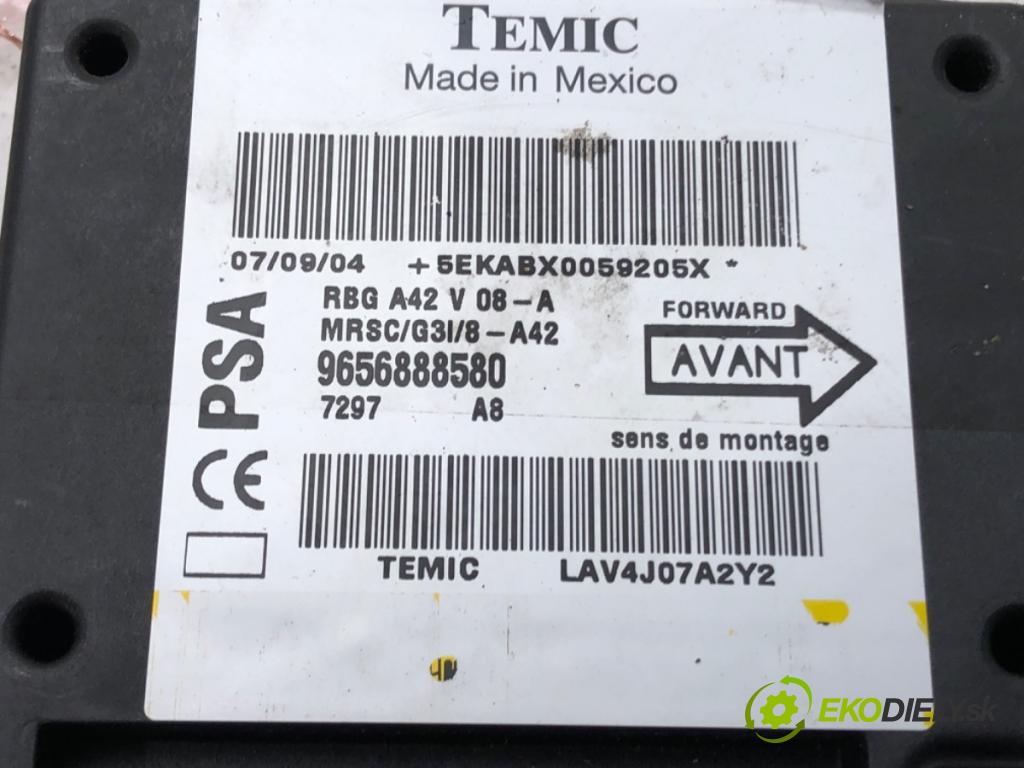 CITROEN C3 Pluriel (HB_) 2003 - 2022    1.6 80 kW [109 KM] benzyna 2003 - 2022  senzor airbag 9656888580 (Snímače)