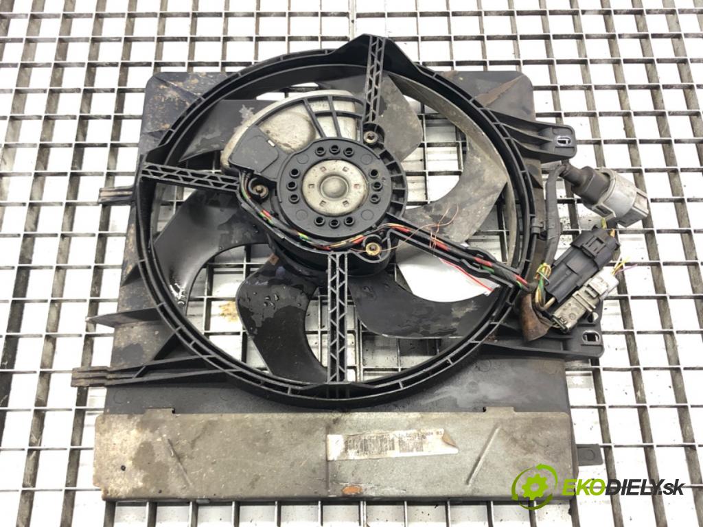 CITROEN C3 Pluriel (HB_) 2003 - 2022    1.6 80 kW [109 KM] benzyna 2003 - 2022  Ventilátor chladiča 9638739780 (Ventilátory)