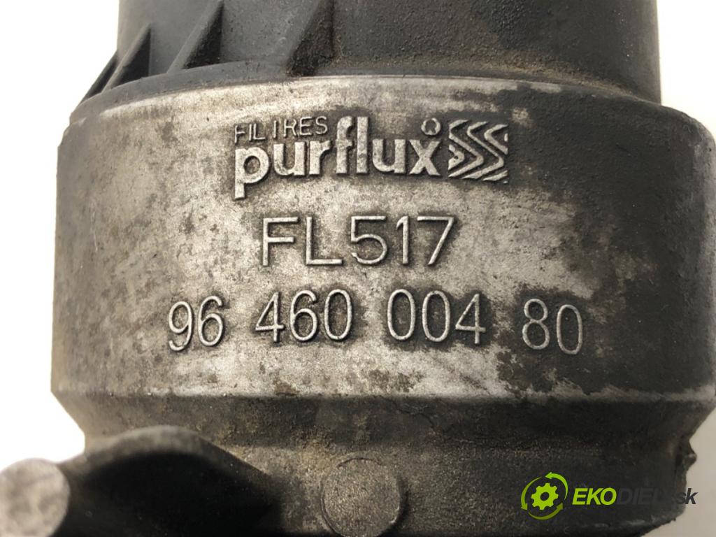 CITROEN C3 Pluriel (HB_) 2003 - 2022    1.6 80 kW [109 KM] benzyna 2003 - 2022  obal filtra oleje 9646000480 (Kryty filtrů oleje)