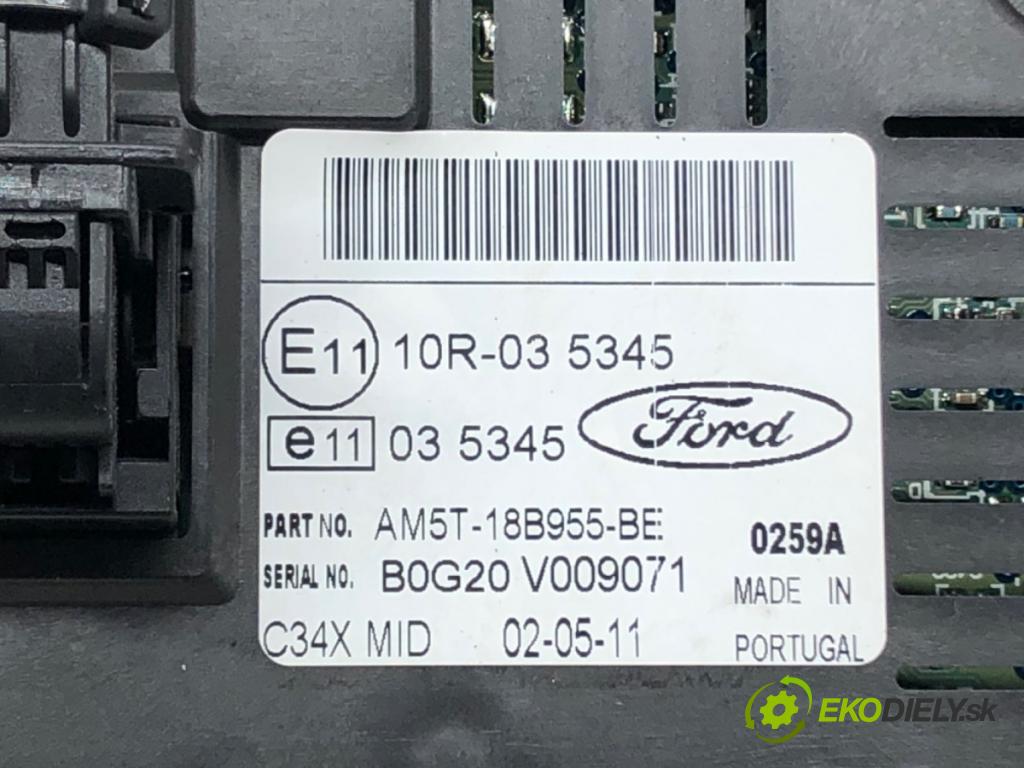 FORD FOCUS III Turnier 2010 - 2022    1.6 Ti 92 kW [125 KM] benzyna 2010 - 2022  Dislpej AM5T-18B955-BE (Prístrojové dosky, displeje)