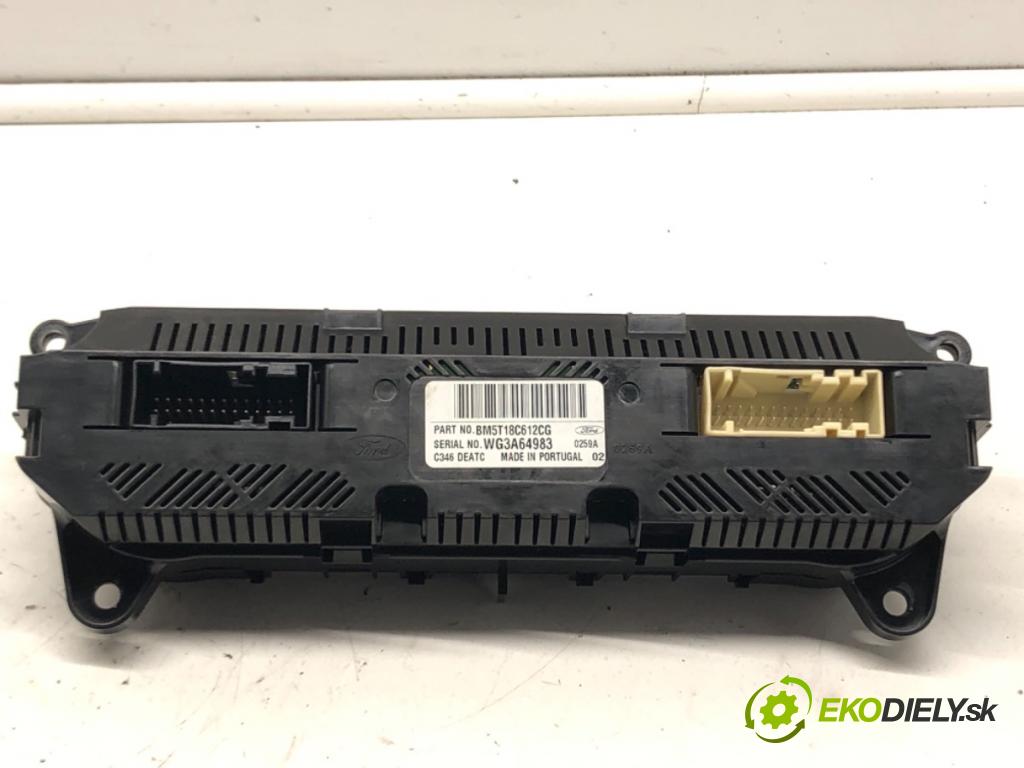 FORD FOCUS III Turnier 2010 - 2022    1.6 Ti 92 kW [125 KM] benzyna 2010 - 2022  Panel ovládania kúrenia BM5T18C612CG (Prepínače, spínače, tlačidlá a ovládače kúrenia)