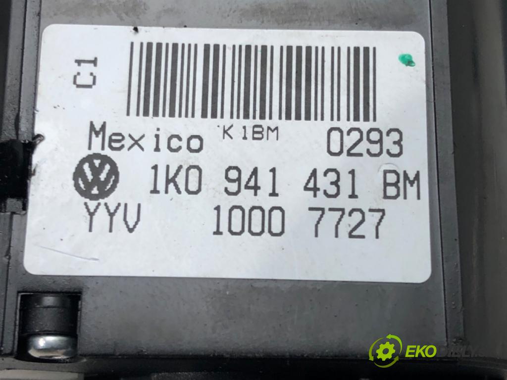 VW GOLF VI Variant (AJ5) 2009 - 2014    1.2 TSI 77 kW [105 KM] benzyna 2009 - 2013  spínač světel 1K0941431BM