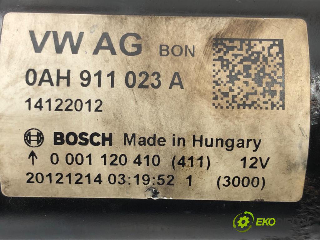 VW GOLF VI Variant (AJ5) 2009 - 2014    1.2 TSI 77 kW [105 KM] benzyna 2009 - 2013  Štartér 0AH911023A (Štartéry)