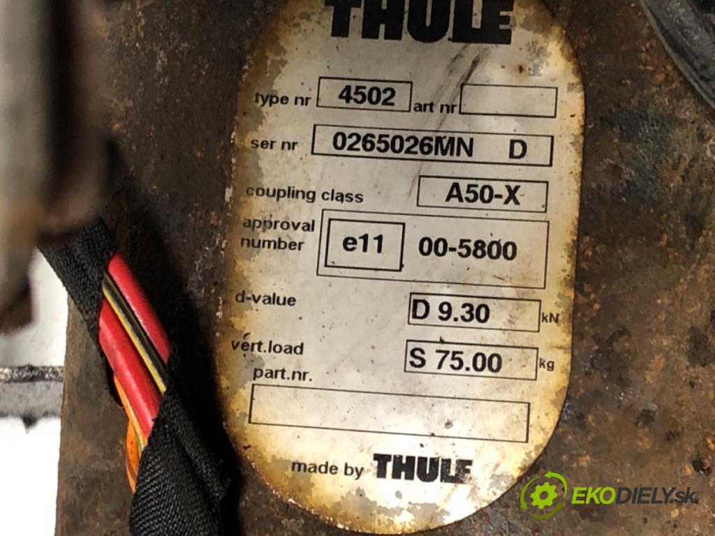 VW GOLF VI Variant (AJ5) 2009 - 2014    1.2 TSI 77 kW [105 KM] benzyna 2009 - 2013  Hák tažné zařízení