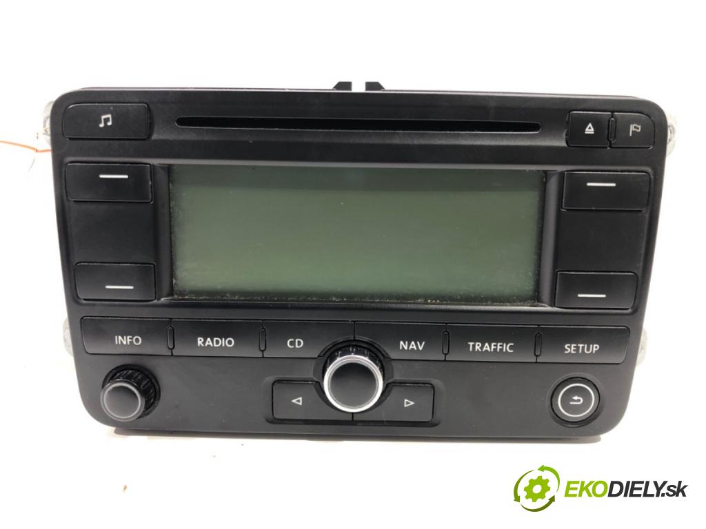 VW PASSAT B6 Variant (3C5) 2005 - 2011    2.0 TDI 103 kW [140 KM] olej napędowy 2005 - 2009  RADIO 1K0035191E (Audio zariadenia)