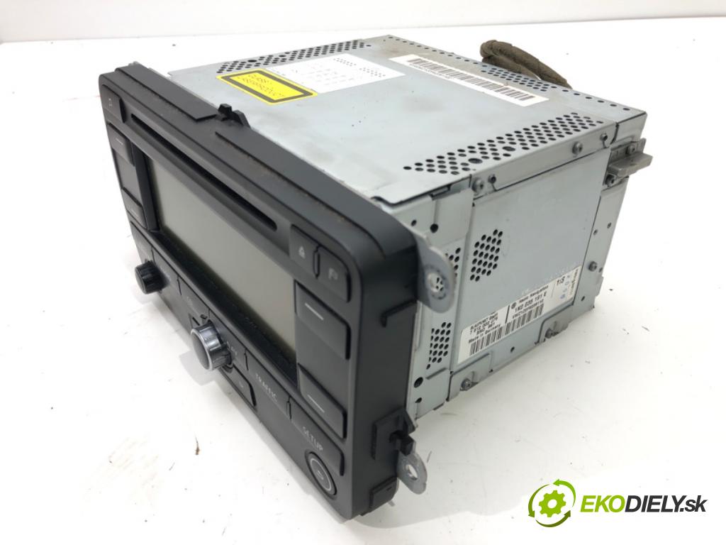 VW PASSAT B6 Variant (3C5) 2005 - 2011    2.0 TDI 103 kW [140 KM] olej napędowy 2005 - 2009  RADIO 1K0035191E (Audio zariadenia)