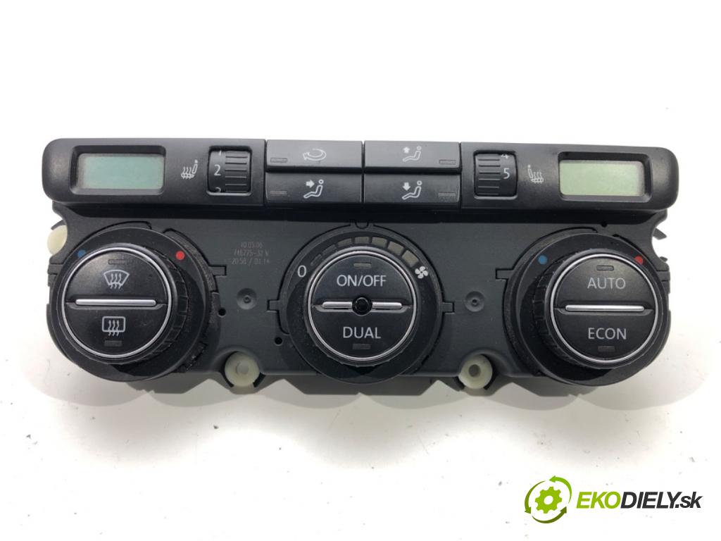 VW PASSAT B6 Variant (3C5) 2005 - 2011    2.0 TDI 103 kW [140 KM] olej napędowy 2005 - 2009  Panel ovládania kúrenia 746775-32 (Prepínače, spínače, tlačidlá a ovládače kúrenia)