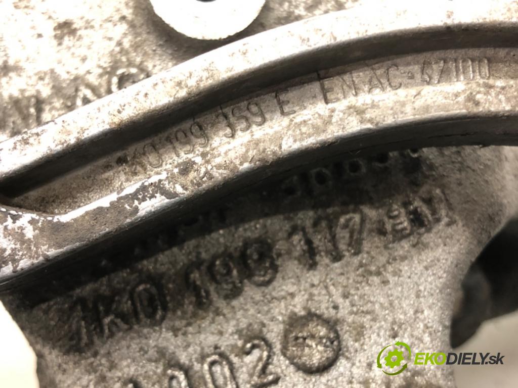 SEAT ALTEA (5P1) 2004 - 2022    1.9 TDI 77 kW [105 KM] olej napędowy 2004 - 2022  Držiak prevodovky 1K0199117BM 1K0199359E