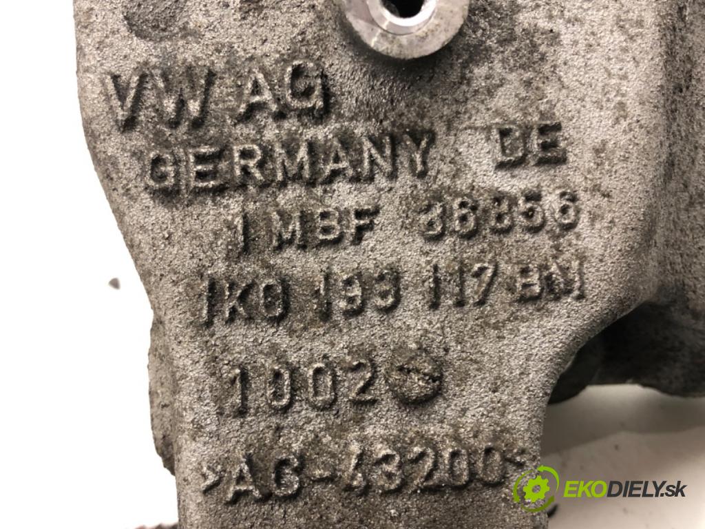 SEAT ALTEA (5P1) 2004 - 2022    1.9 TDI 77 kW [105 KM] olej napędowy 2004 - 2022  Držiak prevodovky 1K0199117BM 1K0199359E