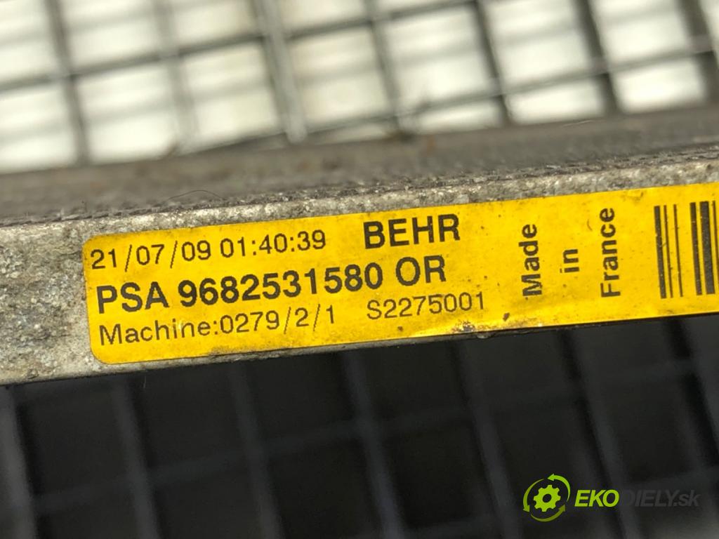 PEUGEOT 308 I (4A_, 4C_) 2007 - 2016    1.6 16V 88 kW [120 KM] benzyna 2007 - 2014  Chladič klimatizácie 9682531580 (Chladiče klimatizácie)