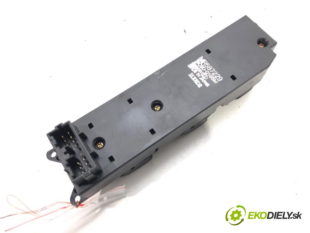 MITSUBISHI OUTLANDER I (CU_W) 2001 - 2008    2.4 HDD Mivec (CU5W) 118 kW [160 KM] benzyna 2001   Prepínač okien MR587229 (Prepínače, spínače, tlačidlá a ovládače kúrenia)