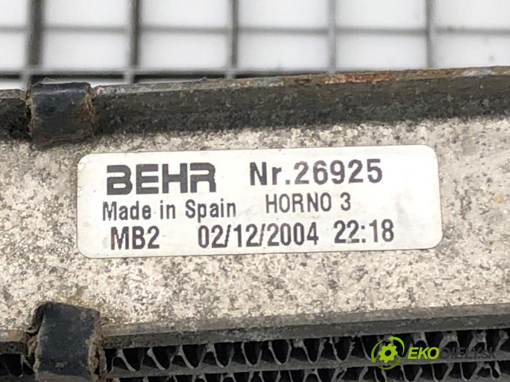 RENAULT ESPACE IV (JK0/1_) 2002 - 2022    2.2 dCi (JK0H) 110 kW [150 KM] olej napędowy 2002   intercooler  (Chladiče nasávaného vzduchu (intercoolery))