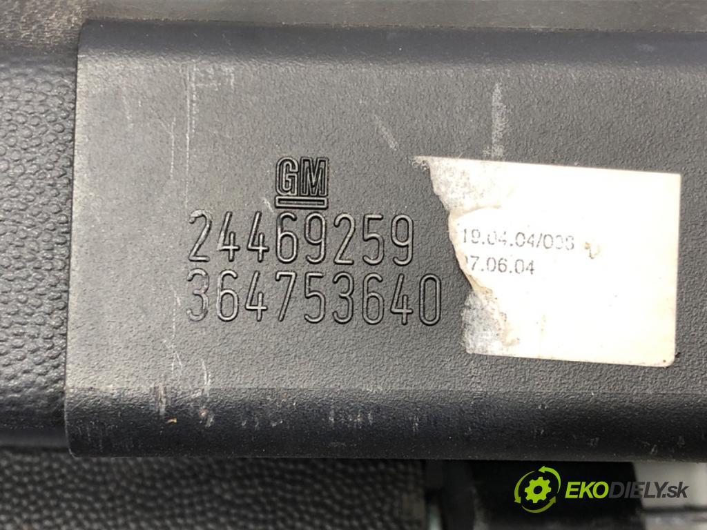 OPEL VECTRA C Kombi (Z02) 2003 - 2009    1.9 CDTI (F35) 110 kW [150 KM] olej napędowy 2004   Roleta 24469259 (Rolety kufra)