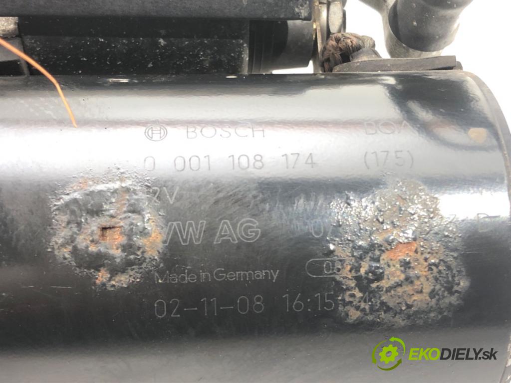 AUDI A4 B6 Avant (8E5) 2000 - 2005    3.0 162 kW [220 KM] benzyna 2001 - 2004  Štartér 0001108174 (Štartéry)