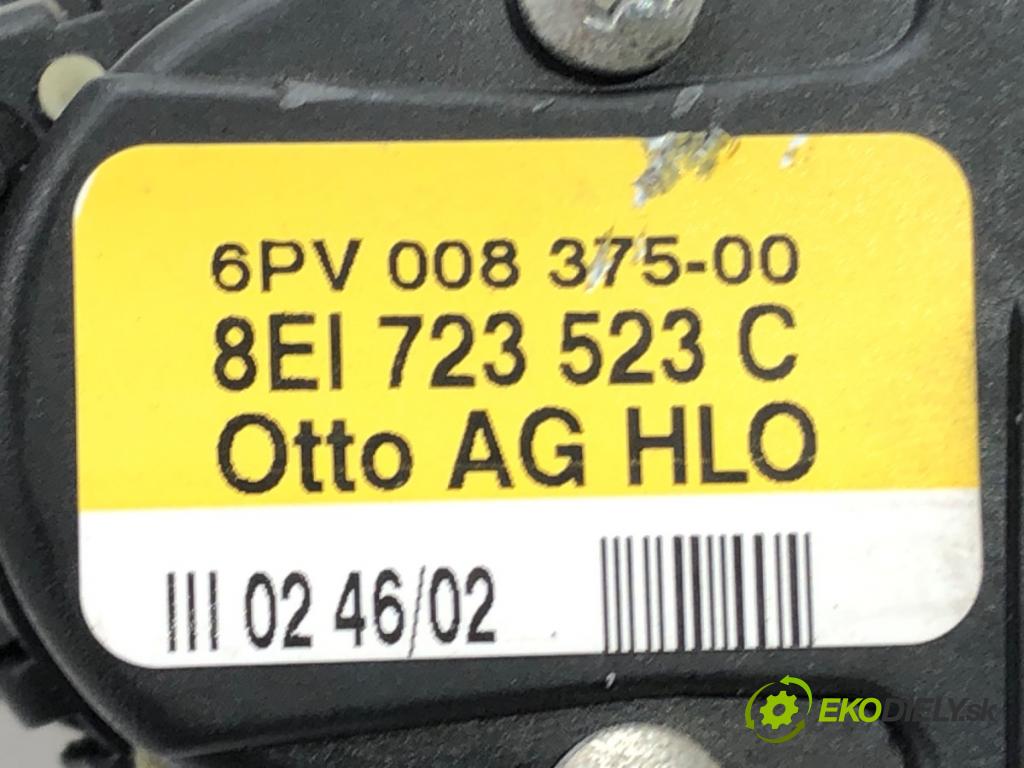 AUDI A4 B6 Avant (8E5) 2000 - 2005    3.0 162 kW [220 KM] benzyna 2001 - 2004  Potenciometer plynového pedálu 8EI723523C (Pedále)